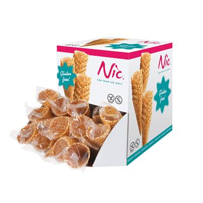Nic Gluten Free Waffle Cones 2 x 52 Discontinued